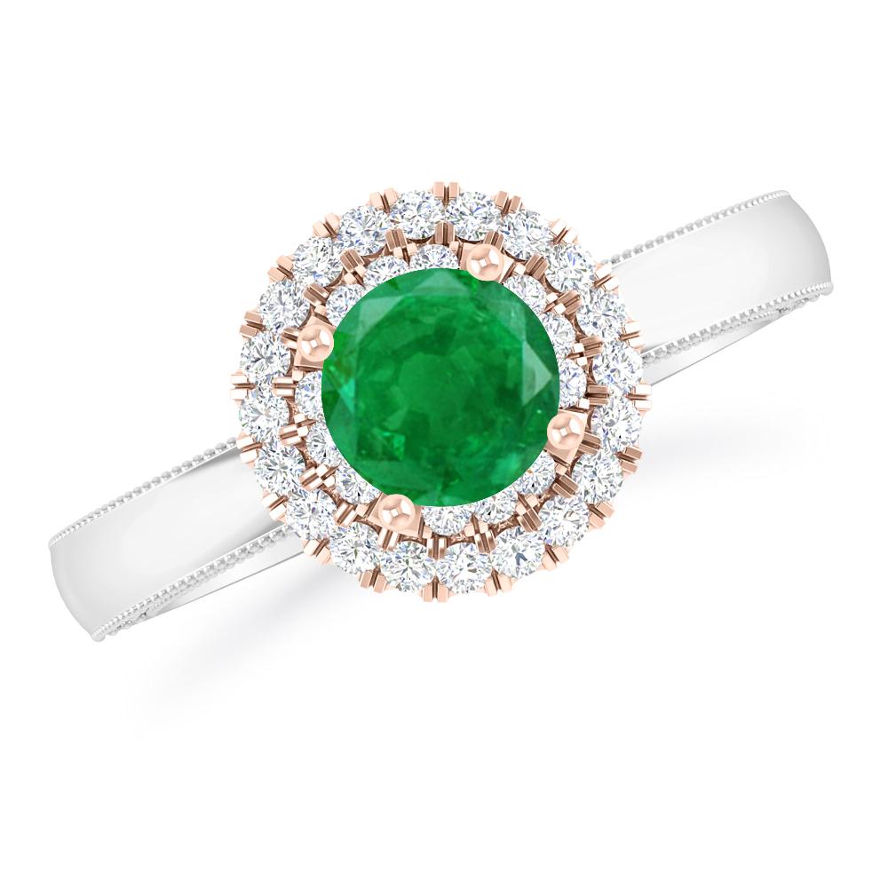 White Gold - Emerald