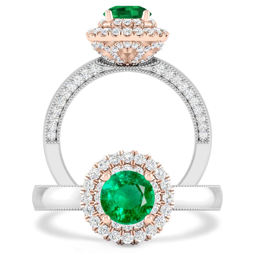 White Gold - Emerald