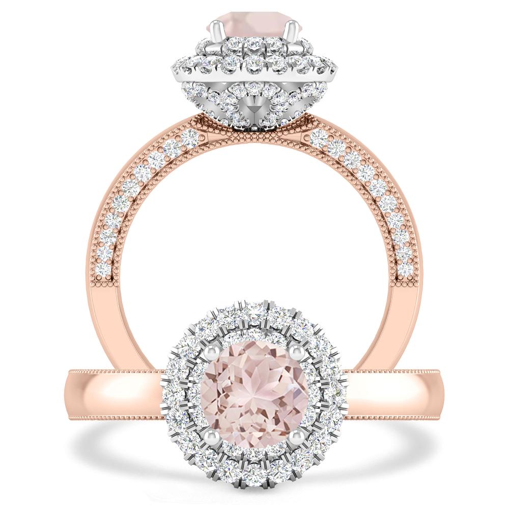 Rose Gold - Morganite