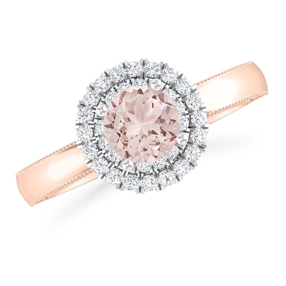 Rose Gold - Morganite