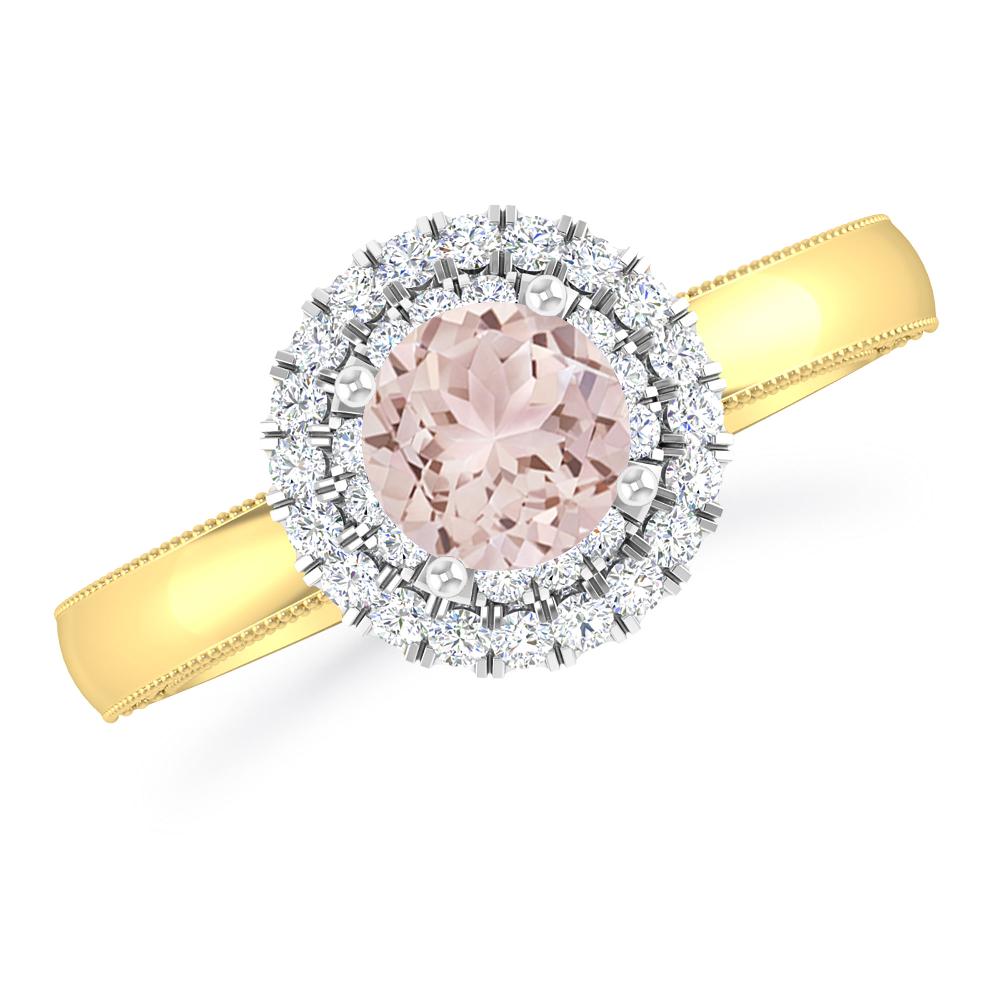 Yellow Gold - Morganite