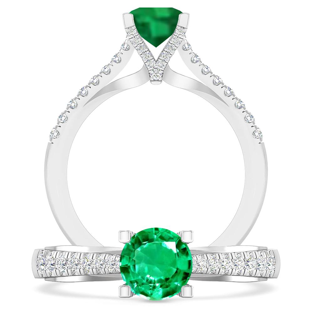 White Gold - Emerald