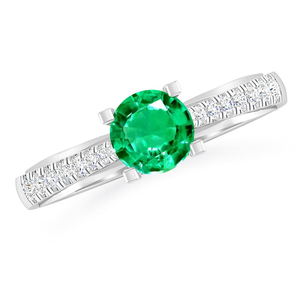 White Gold - Emerald