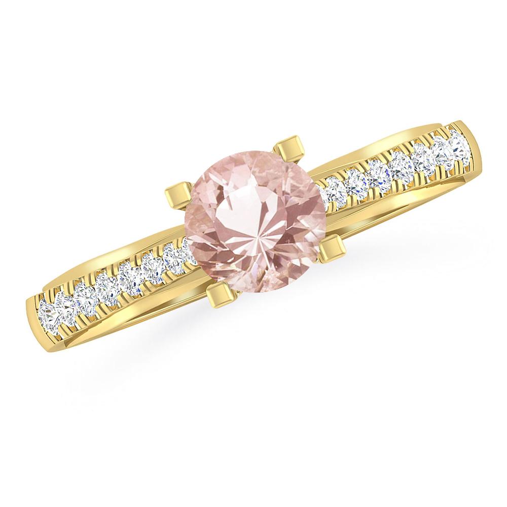 Yellow Gold - Morganite