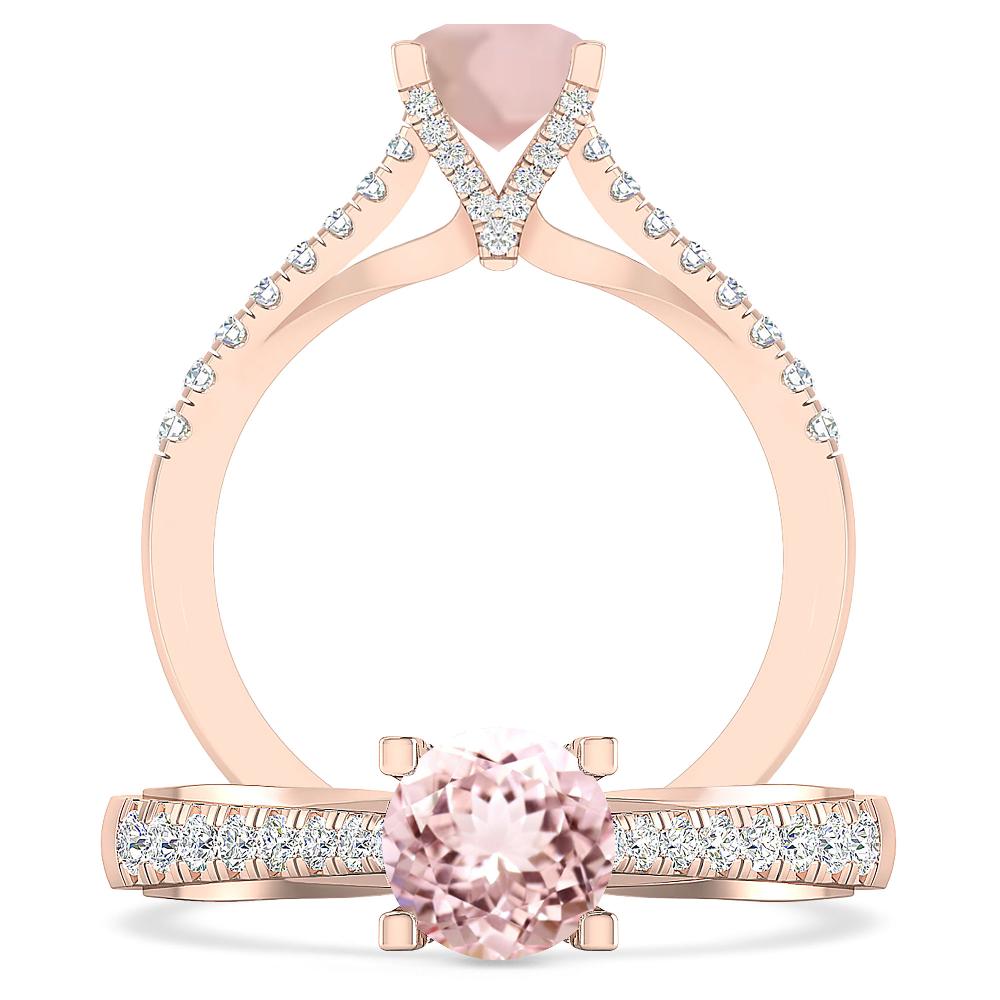 Rose Gold - Morganite