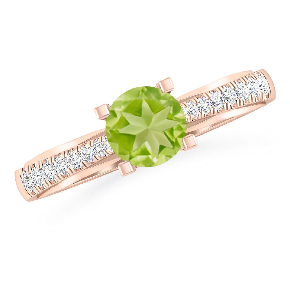 Rose Gold - Peridot