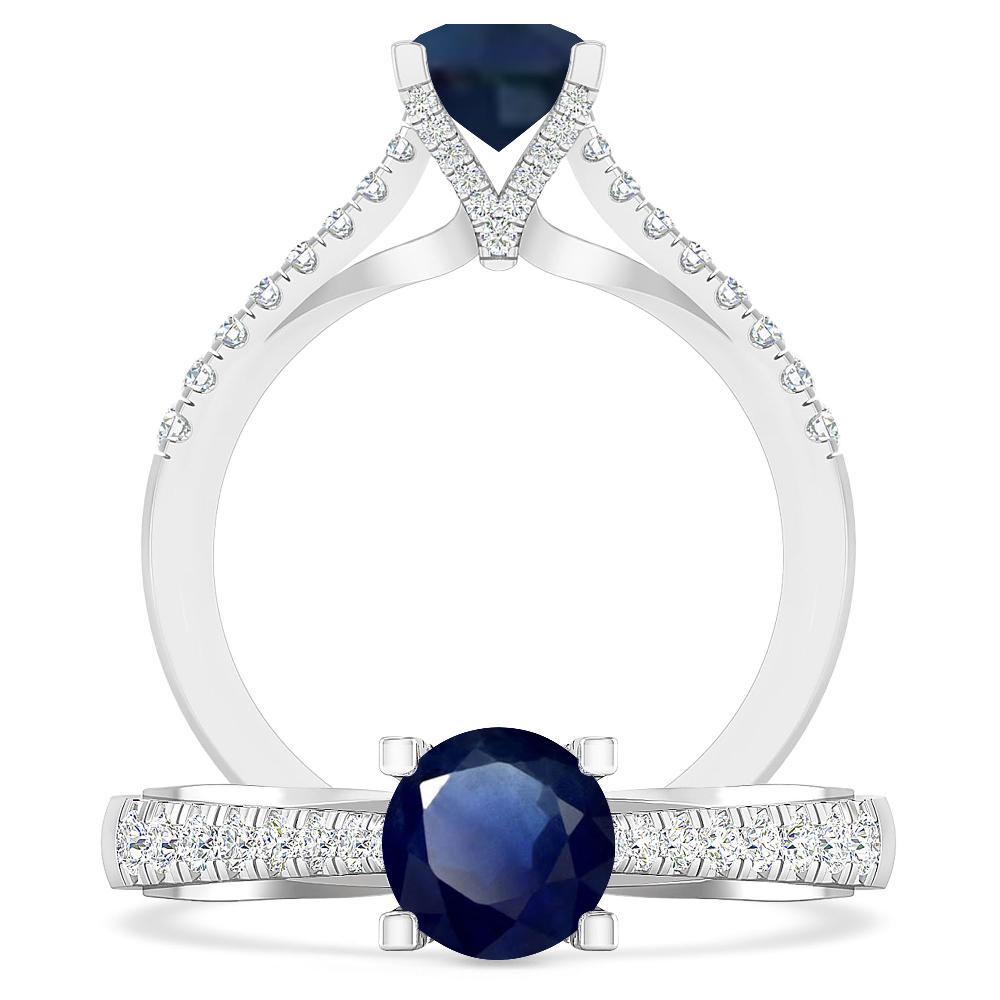 White Gold - Sapphire