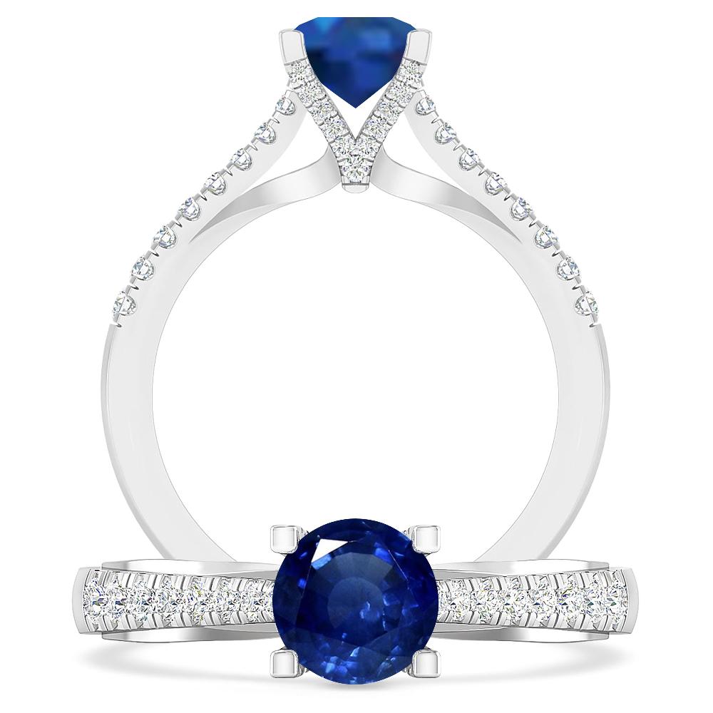 White Gold - Sapphire