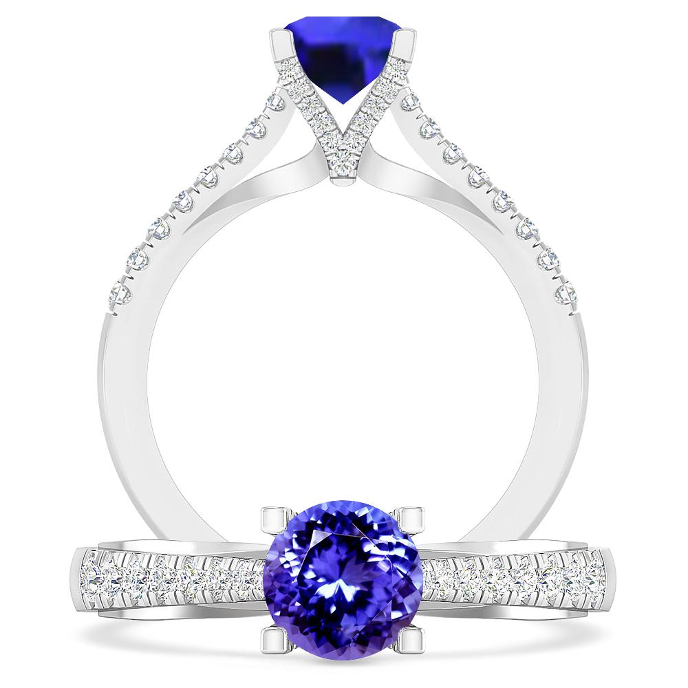 White Gold - Tanzanite