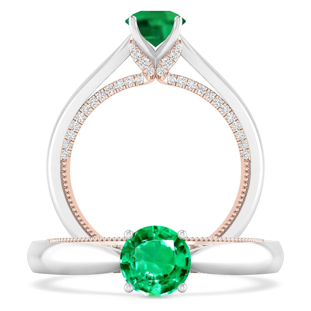 White Gold - Emerald