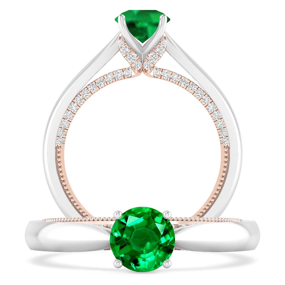 White Gold - Emerald