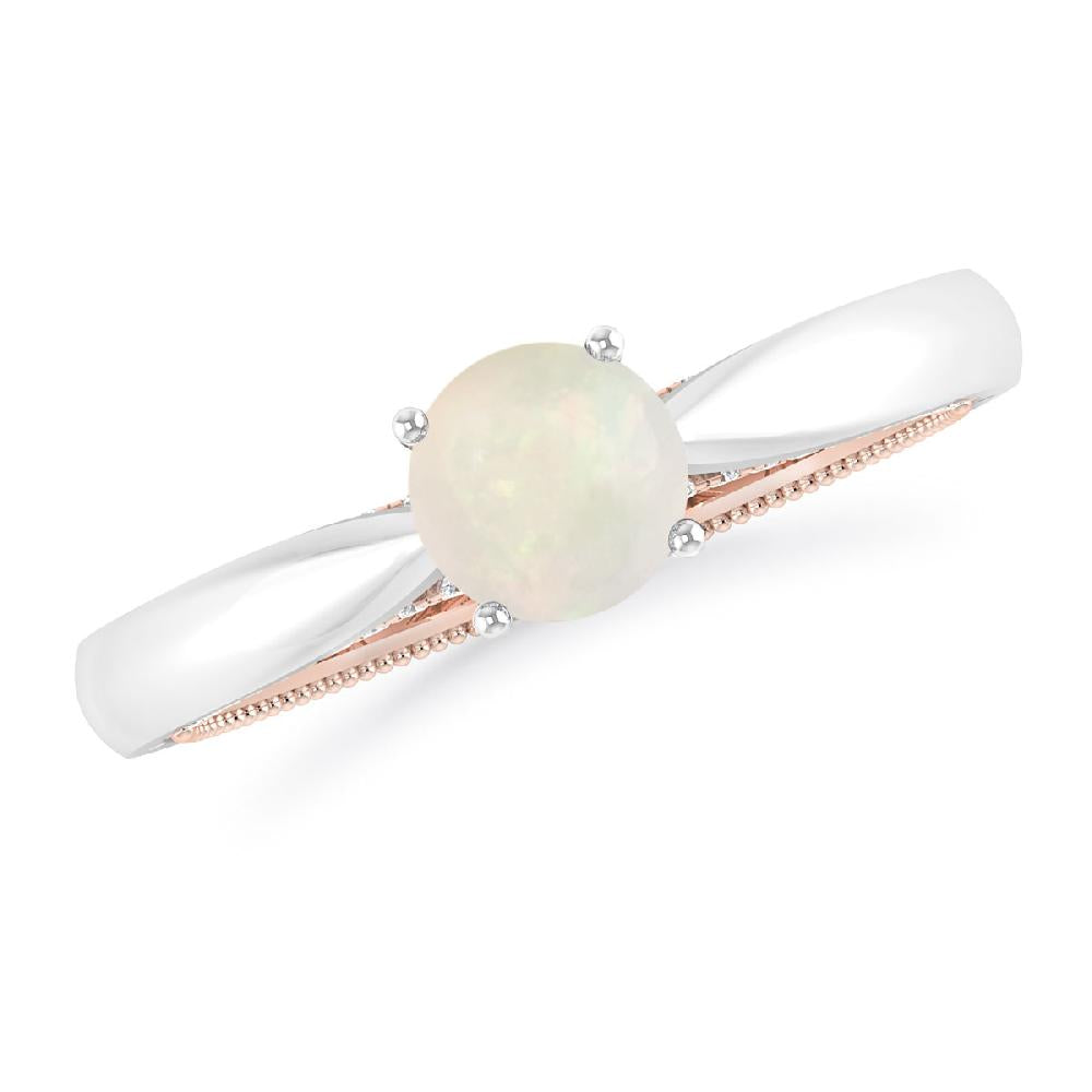 White Gold - Opal