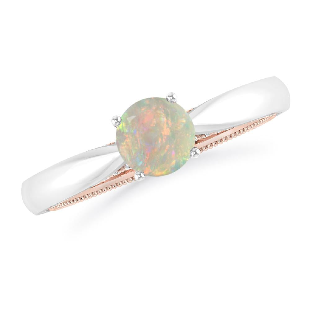 White Gold - Opal