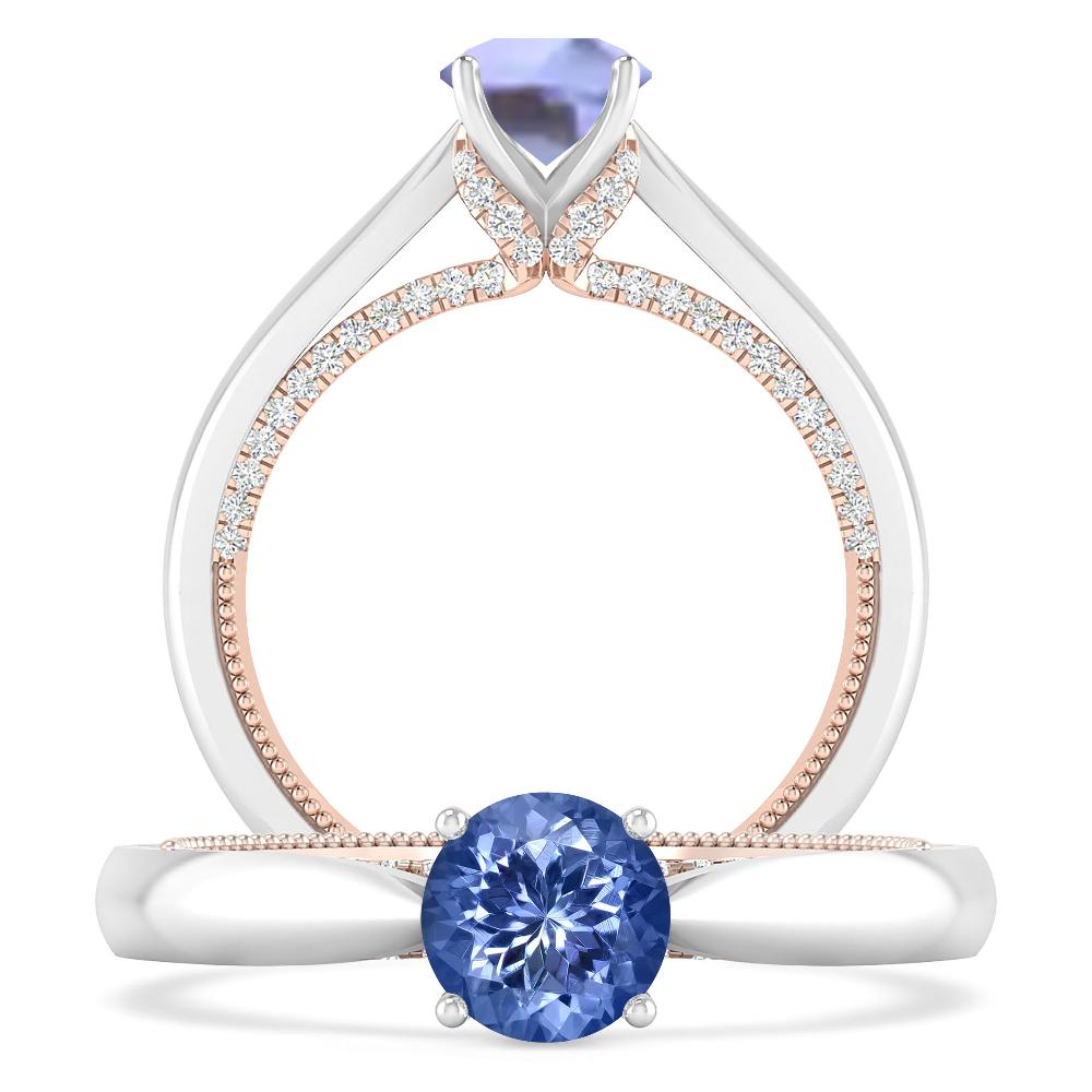 White Gold - Tanzanite