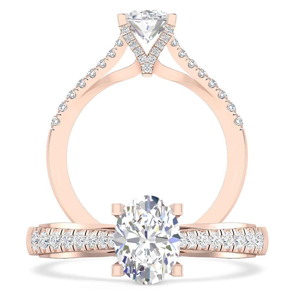 Rose Gold - Diamond