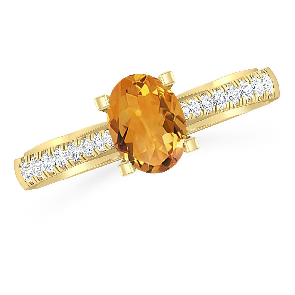 Yellow Gold - Citrine