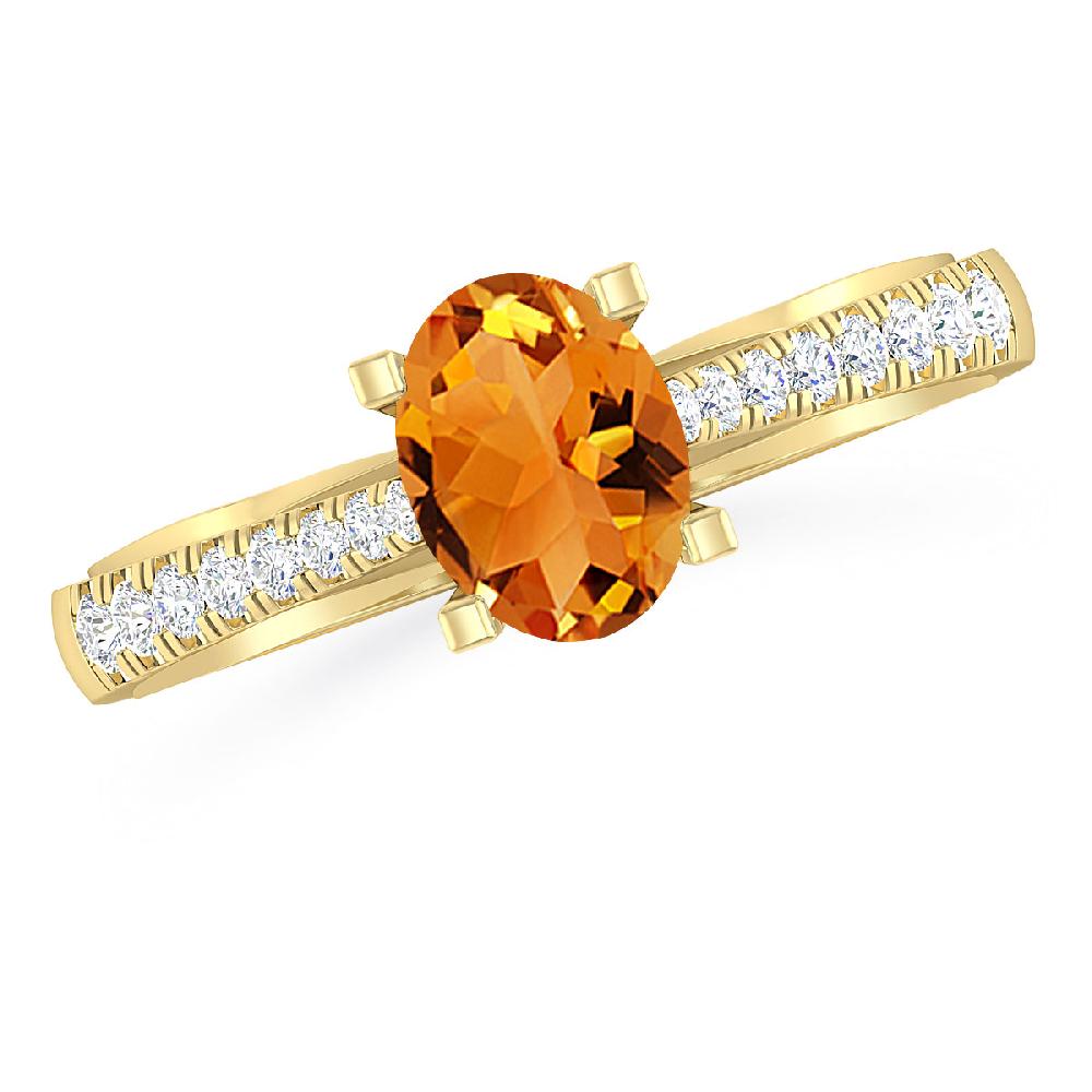 Yellow Gold - Citrine