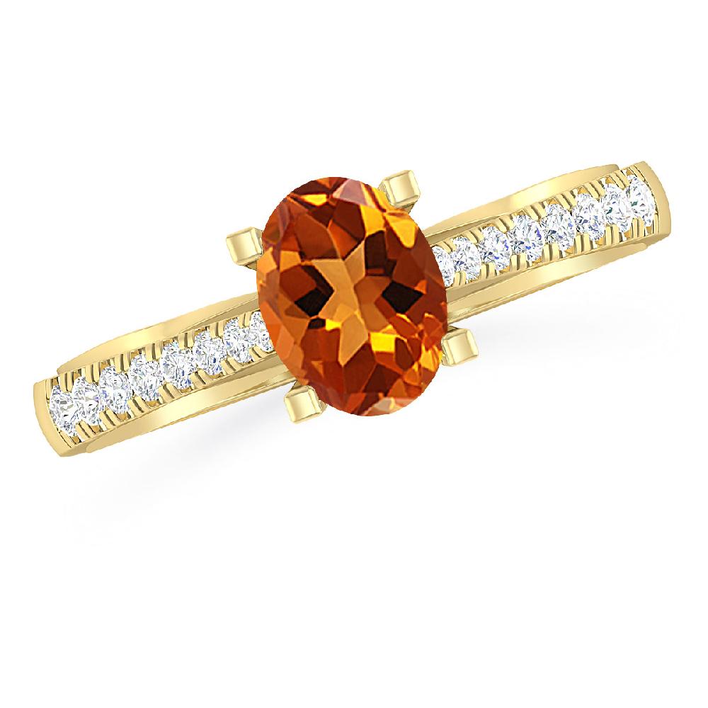 Yellow Gold - Citrine