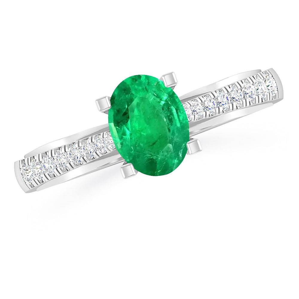 White Gold - Emerald