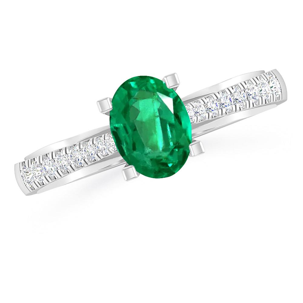 White Gold - Emerald