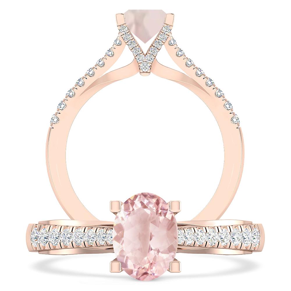 Rose Gold - Morganite