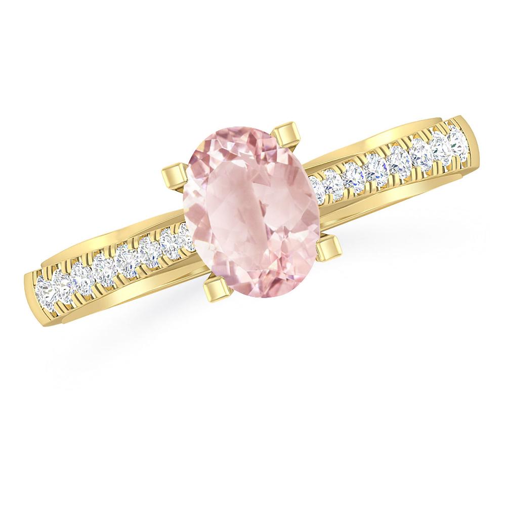 Yellow Gold - Morganite