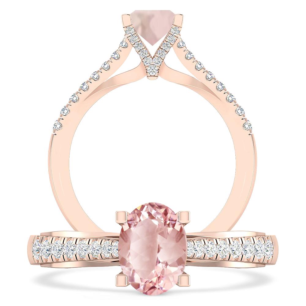 Rose Gold - Morganite