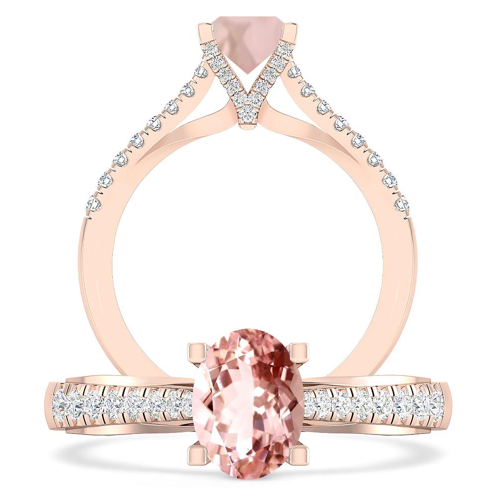 Rose Gold - Morganite