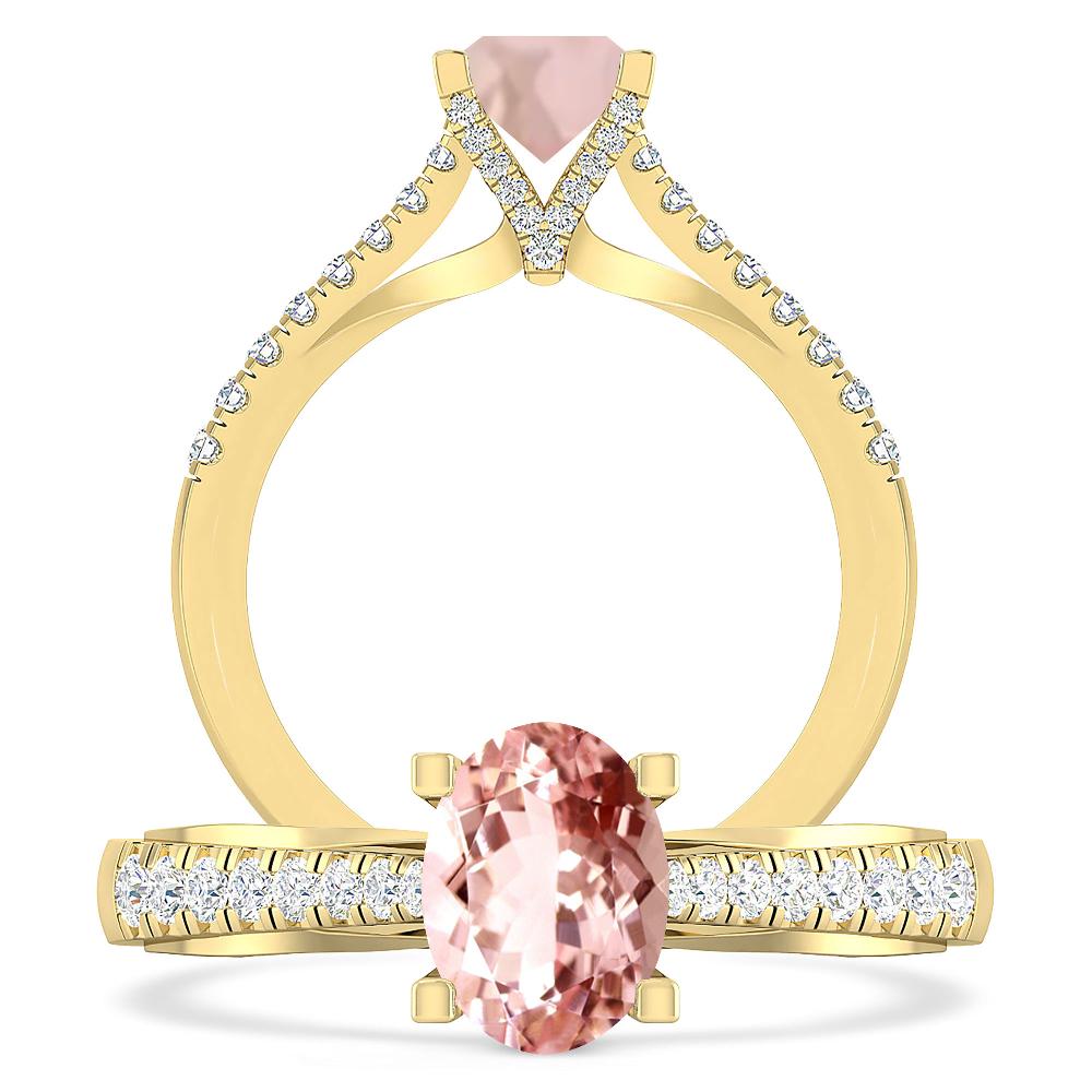 Yellow Gold - Morganite