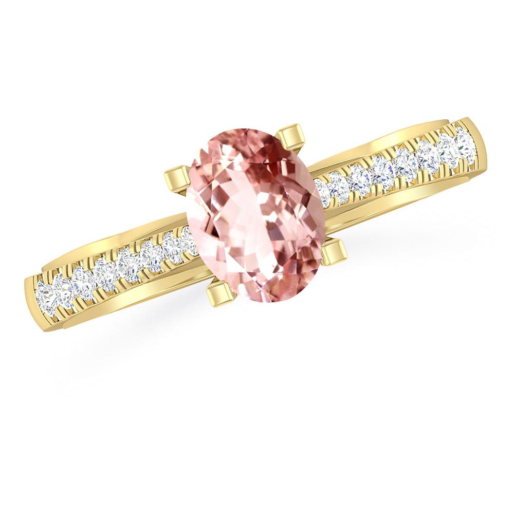 Yellow Gold - Morganite