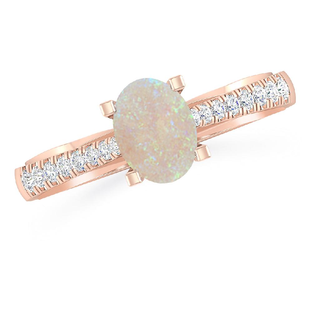 Rose Gold - Opal