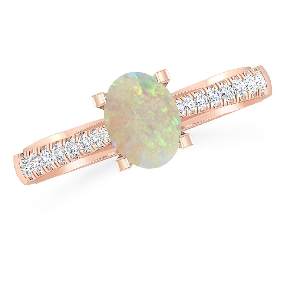 Rose Gold - Opal