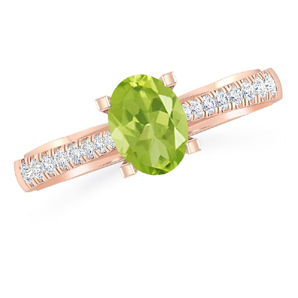 Rose Gold - Peridot