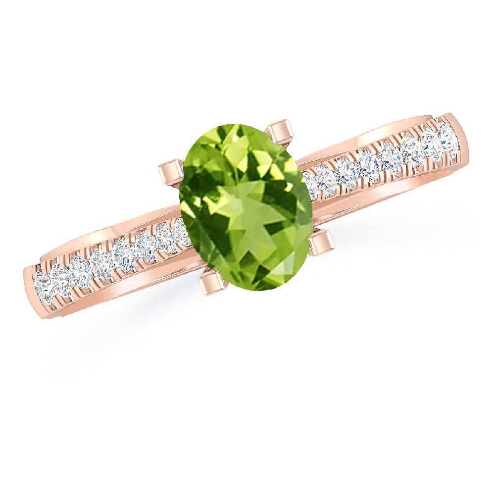 Rose Gold - Peridot