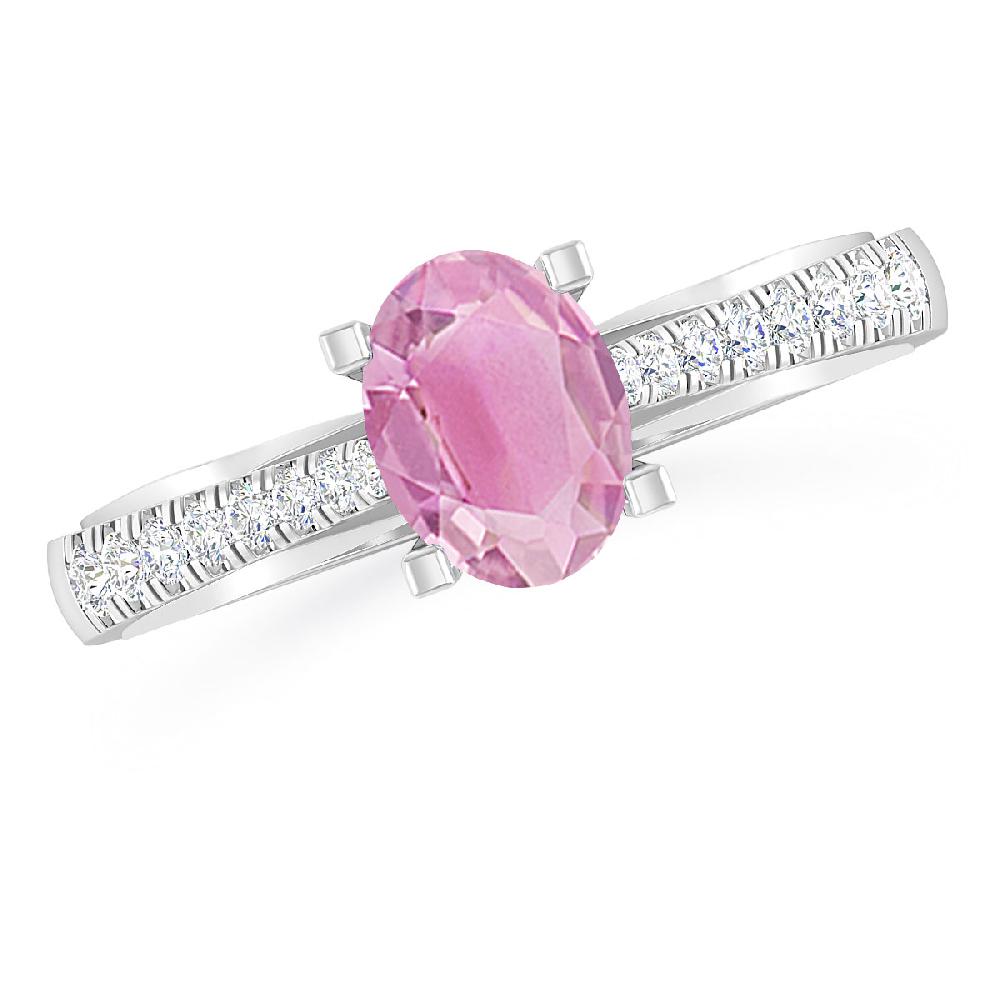 White Gold - Pink Tourmaline