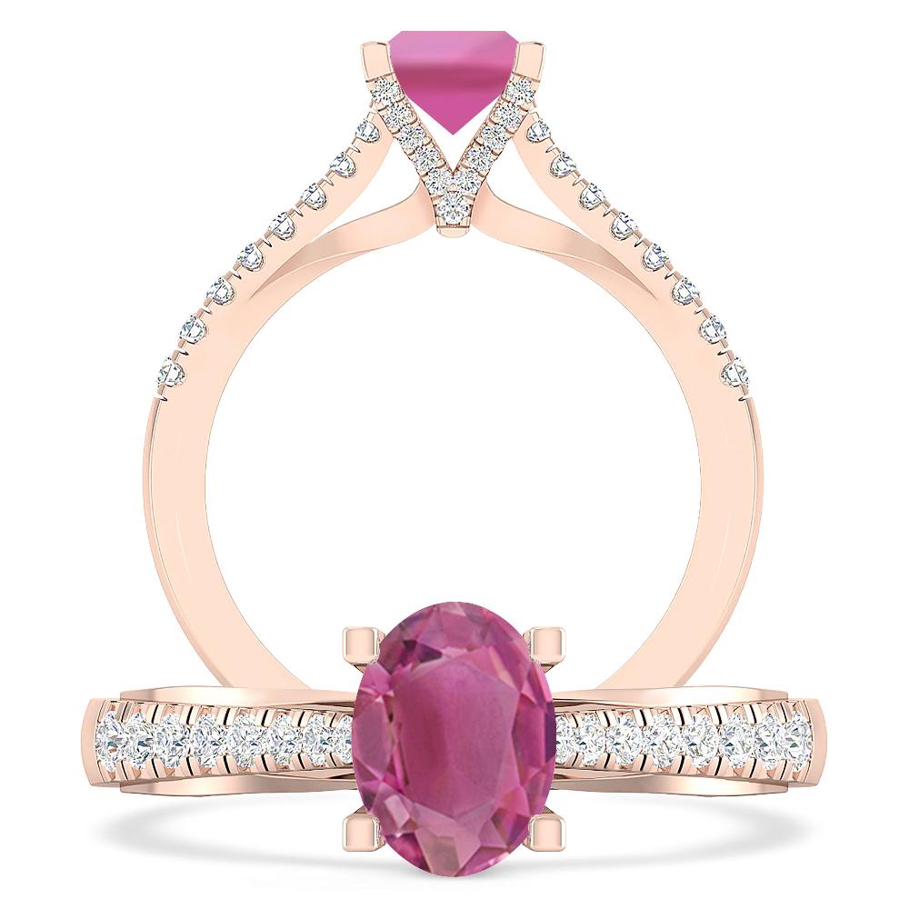 Rose Gold - Pink Tourmaline