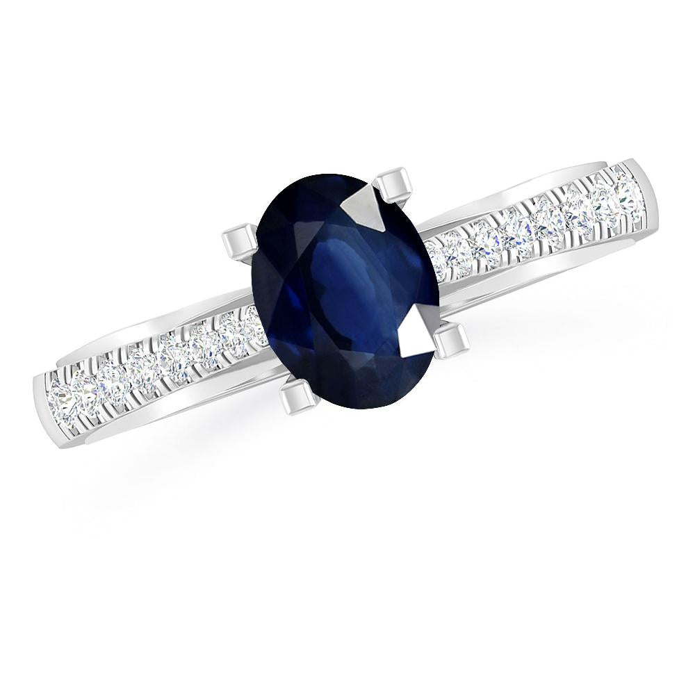 White Gold - Sapphire