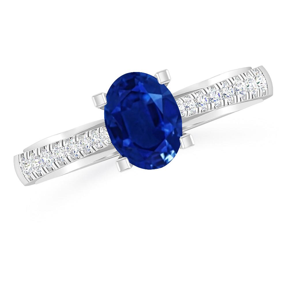 White Gold - Sapphire