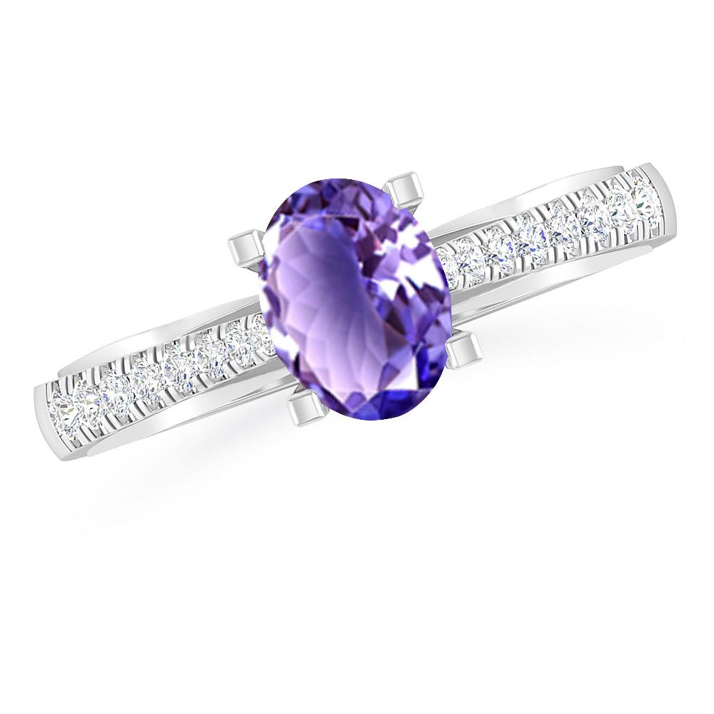 White Gold - Tanzanite