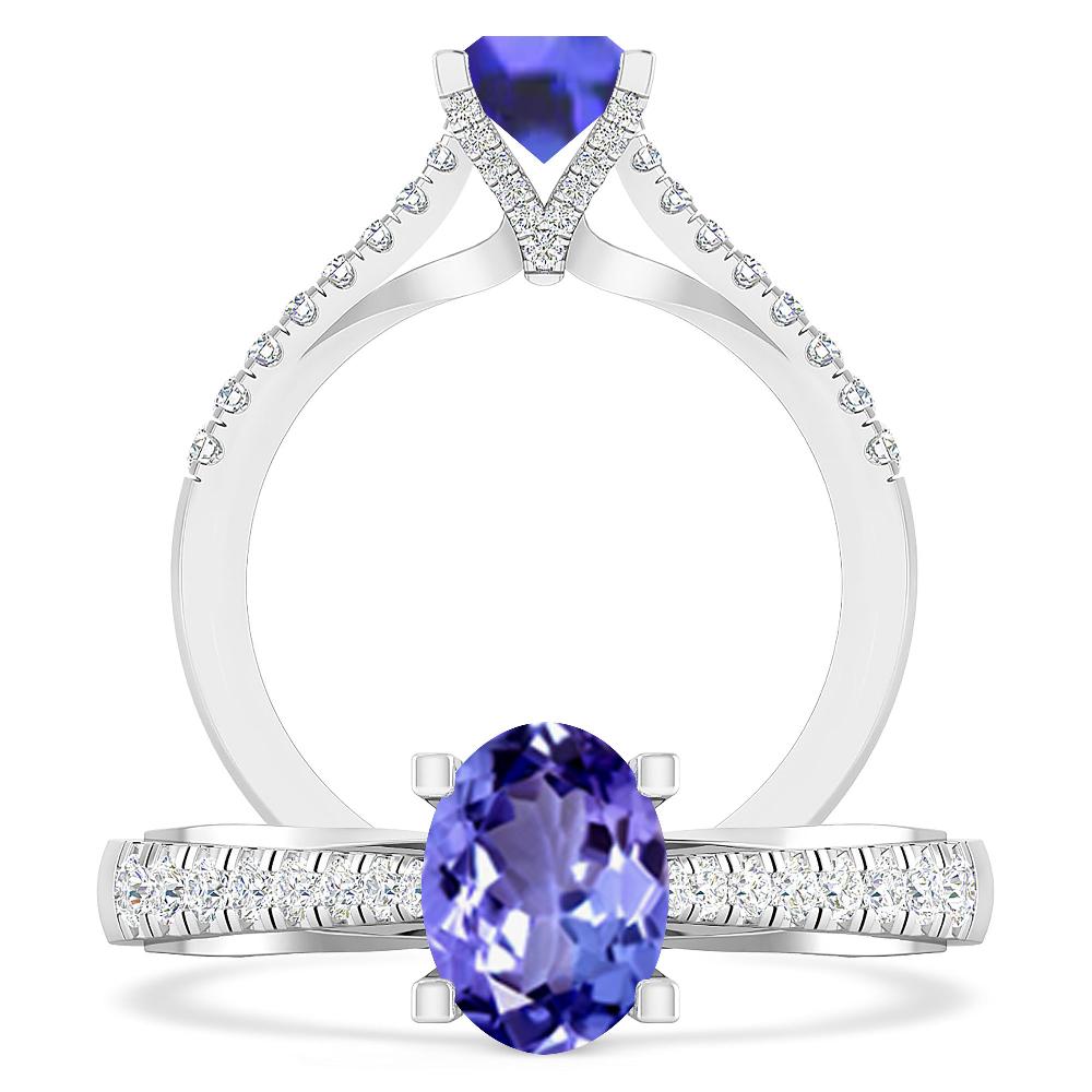 White Gold - Tanzanite