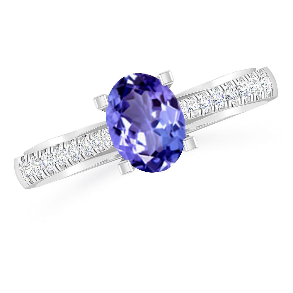 White Gold - Tanzanite