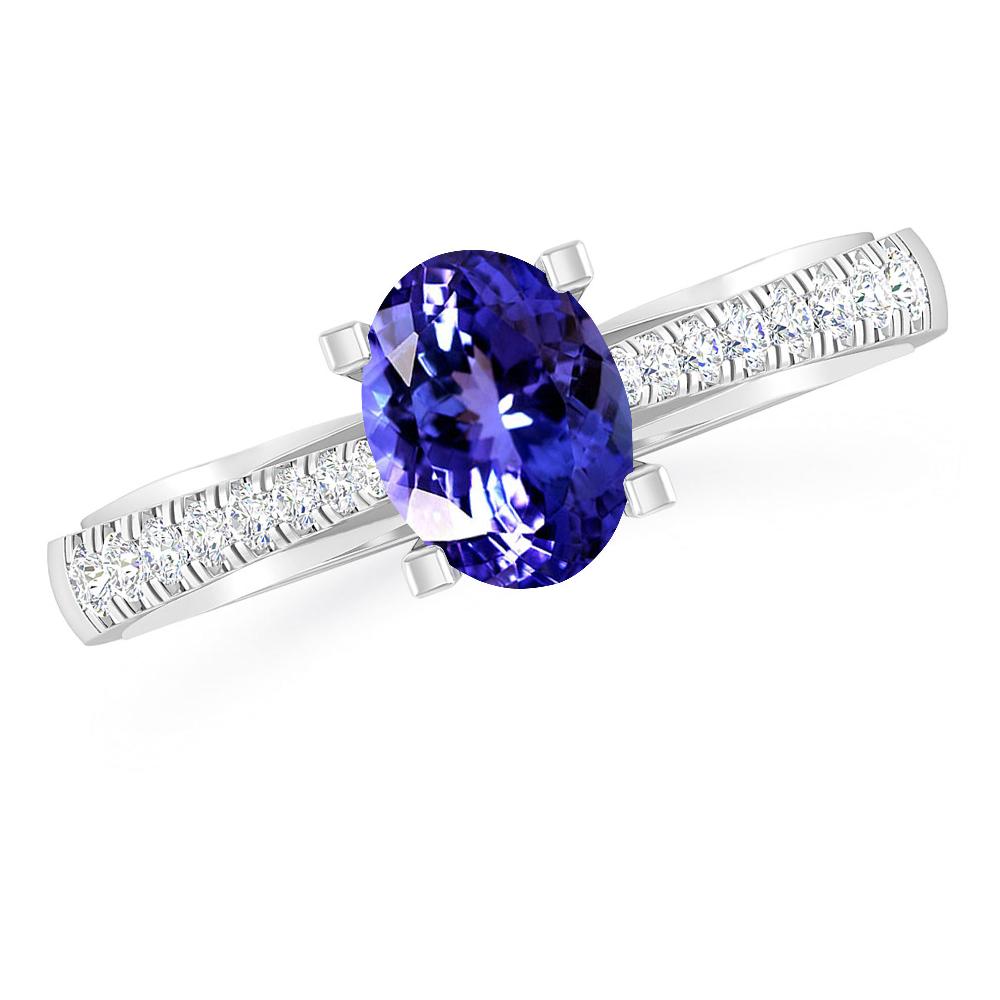 White Gold - Tanzanite