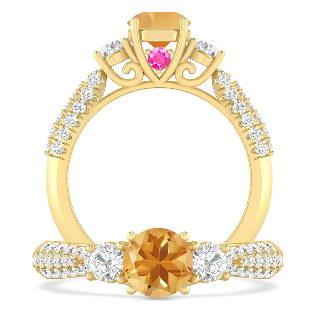 Yellow Gold - Citrine