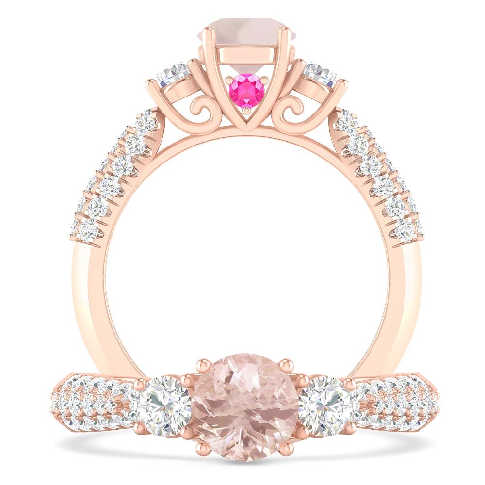 Rose Gold - Morganite