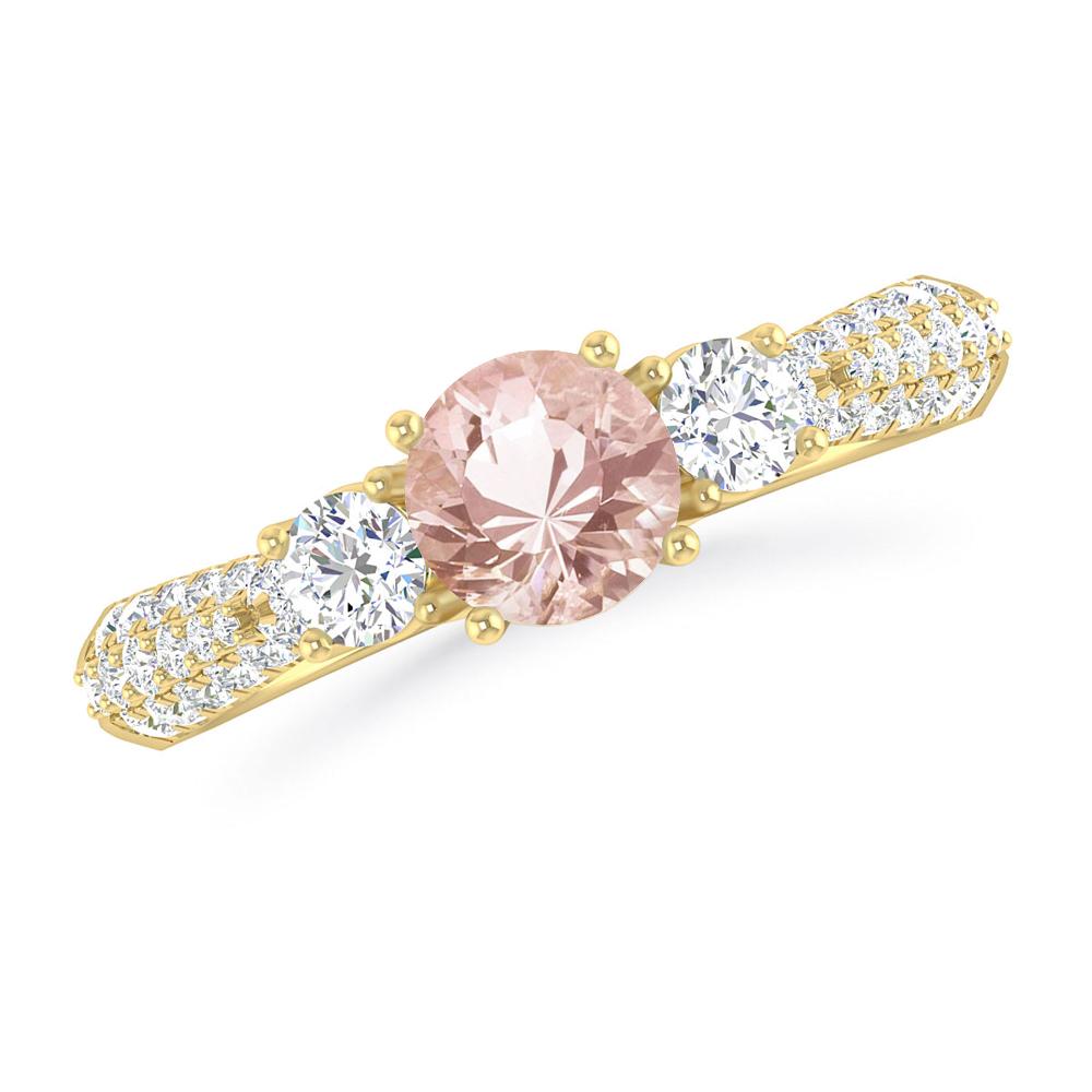 Yellow Gold - Morganite