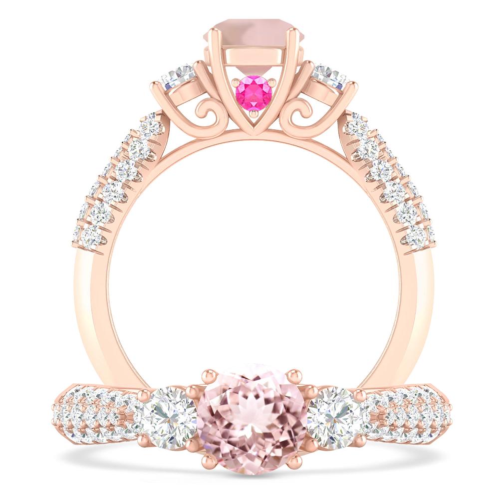 Rose Gold - Morganite