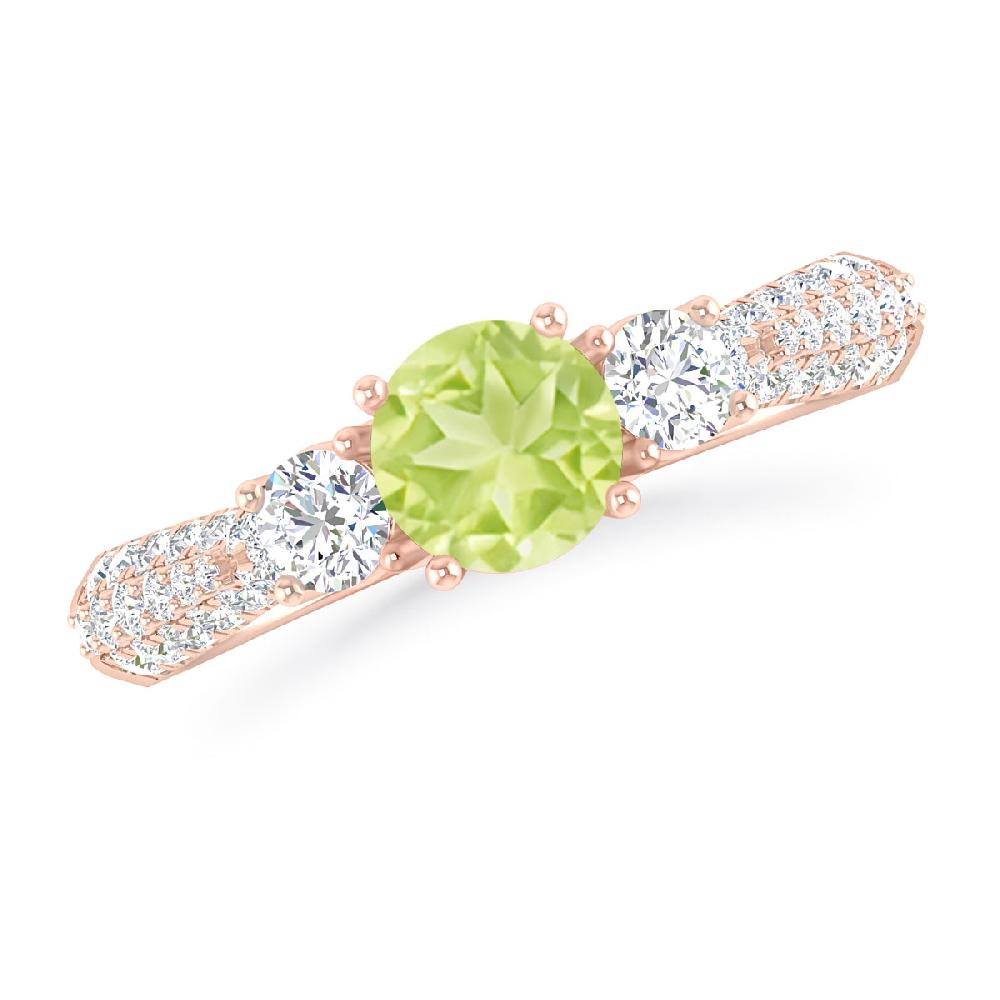 Rose Gold - Peridot