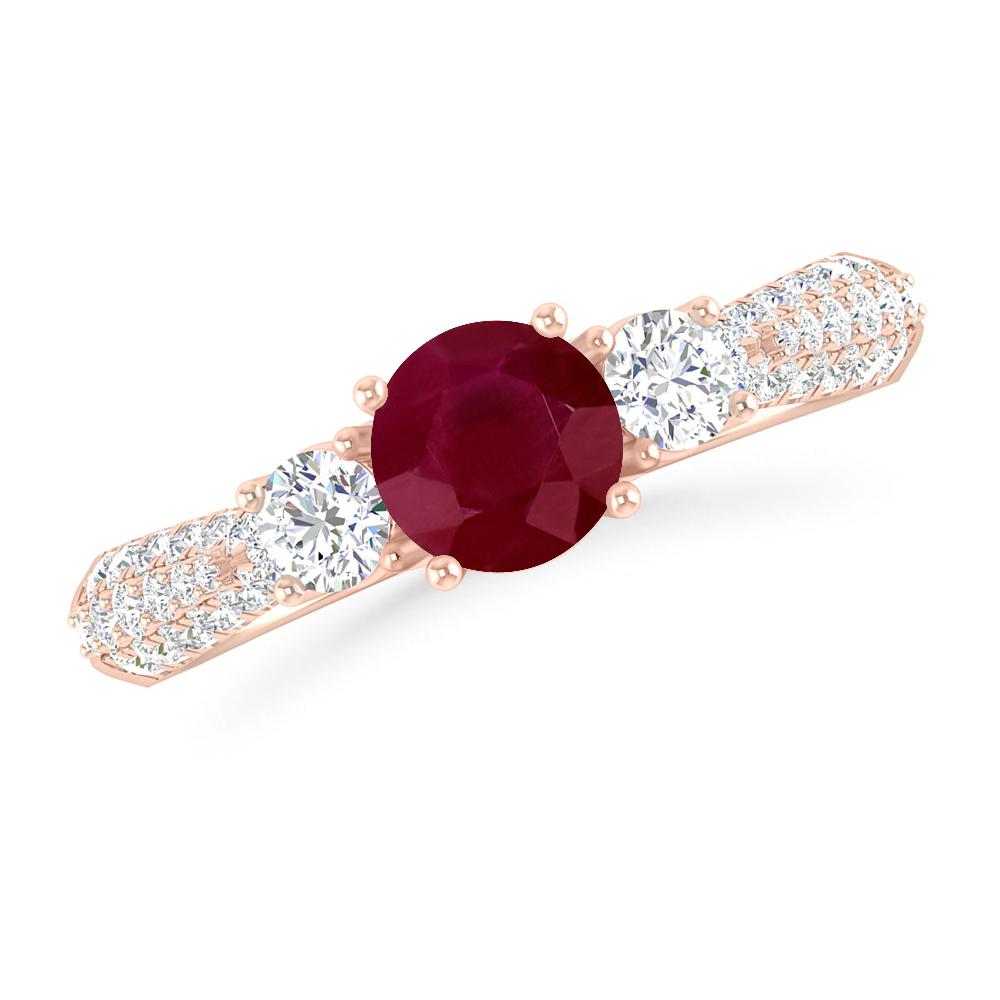 Rose Gold - Ruby