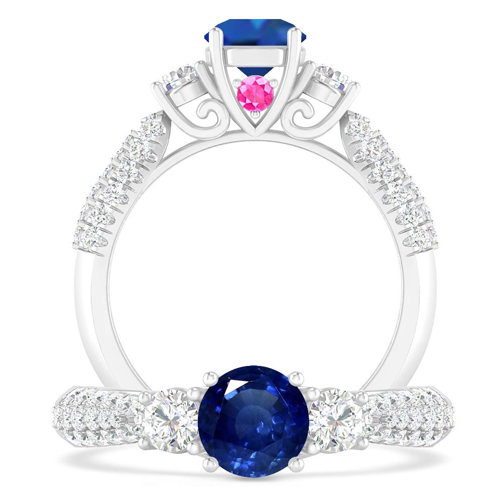 White Gold - Sapphire