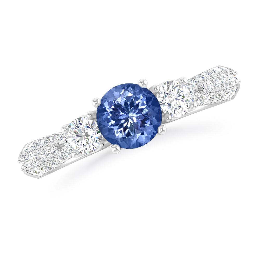 White Gold - Tanzanite